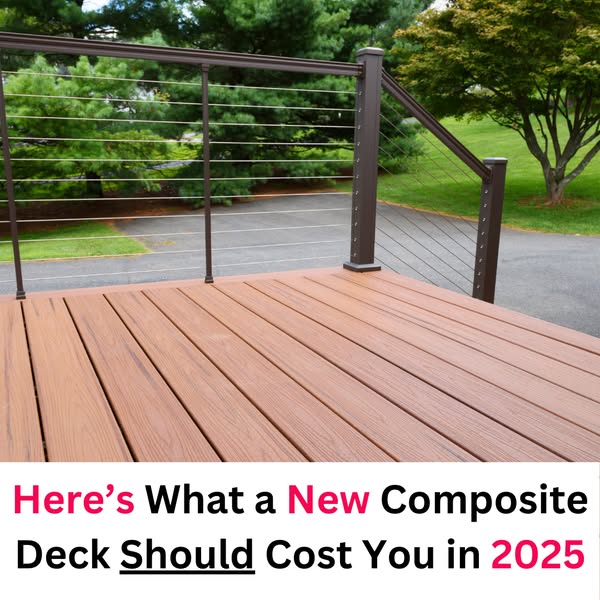 What a New Composite Deck Should Cost You in 2025